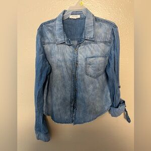 Jean blouse